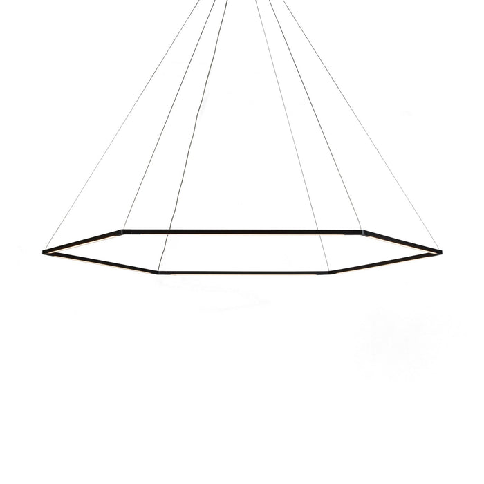 Koncept ZBP-24-H-SW-MTB-CNP LED Pendant, Matte Black