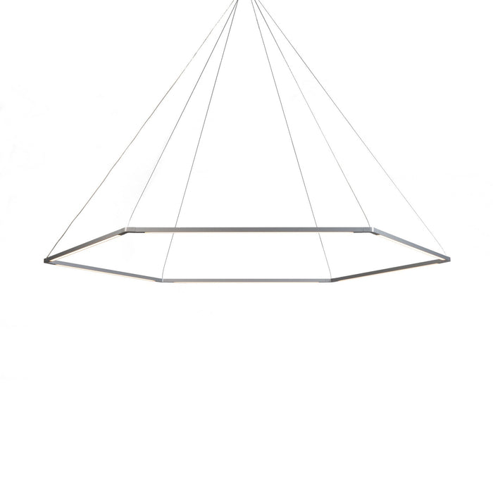 Koncept ZBP-24-H-SW-SIL-CNP LED Pendant, Silver