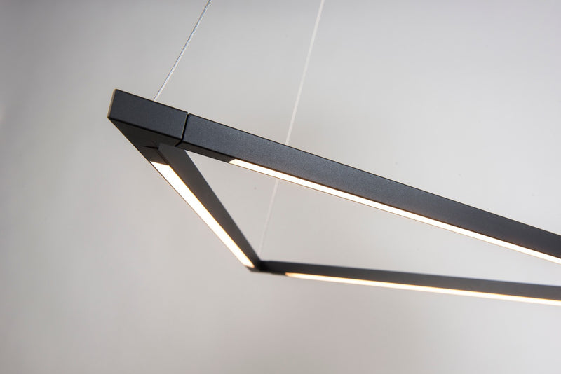 Koncept ZBP-24-T-SW-MTB-CNP LED Pendant, Matte Black