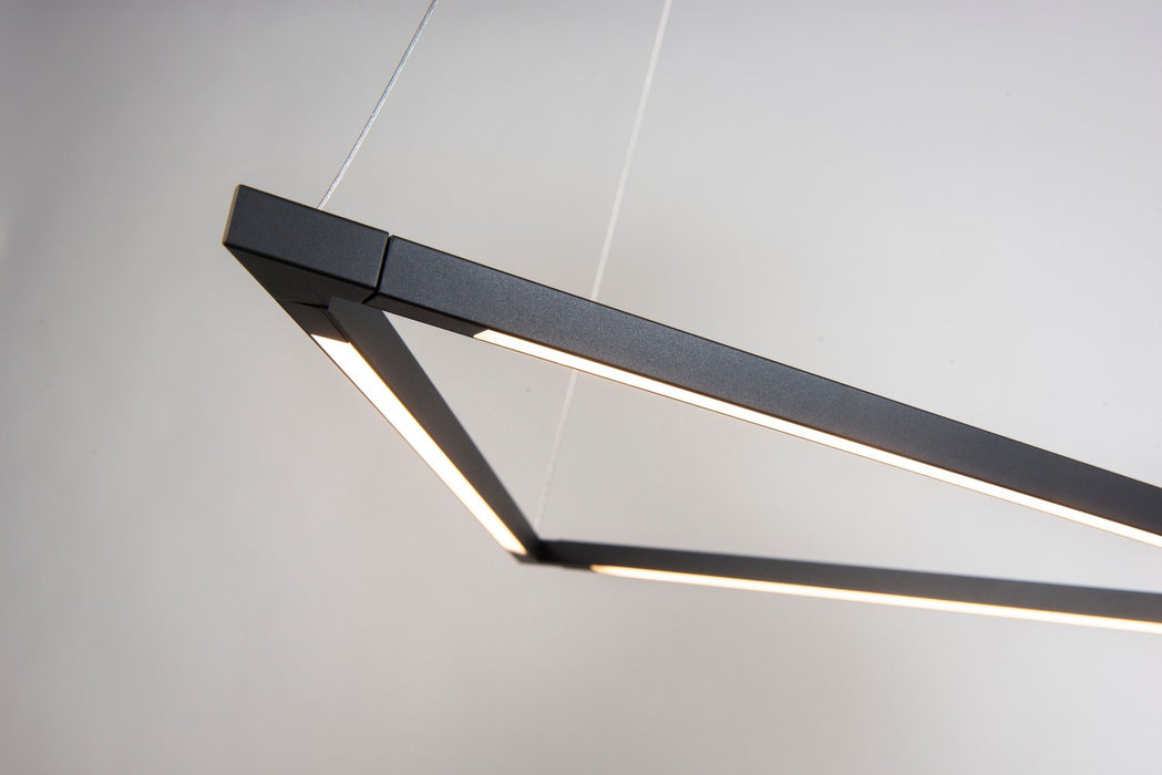 Koncept ZBP-24-T-SW-MTB-CNP LED Pendant, Matte Black