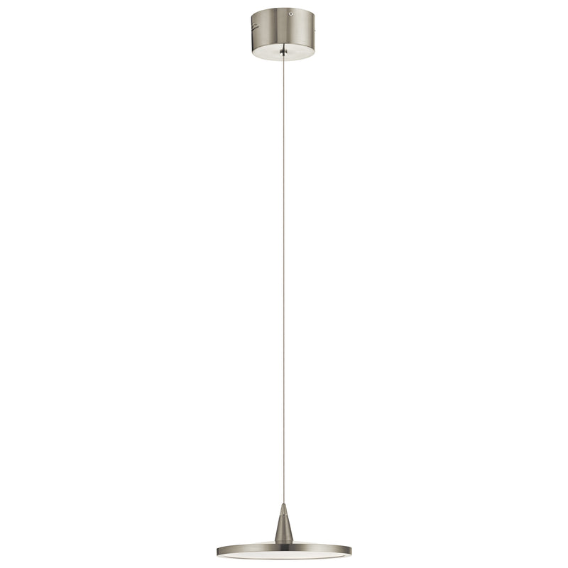 Kichler 83963 LED Mini Pendant, Brushed Nickel