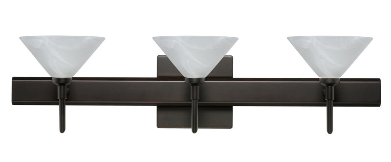 Besa 3SW-117652-BR-SQ Wall Sconce, Bronze