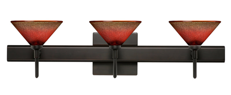 Besa 3SW-117681-BR-SQ Wall Sconce, Bronze