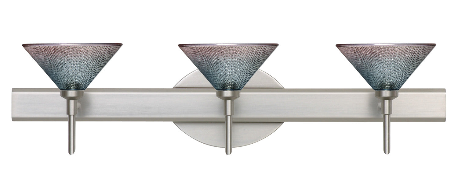 Besa 3SW-117691-SN Wall Sconce, Satin Nickel