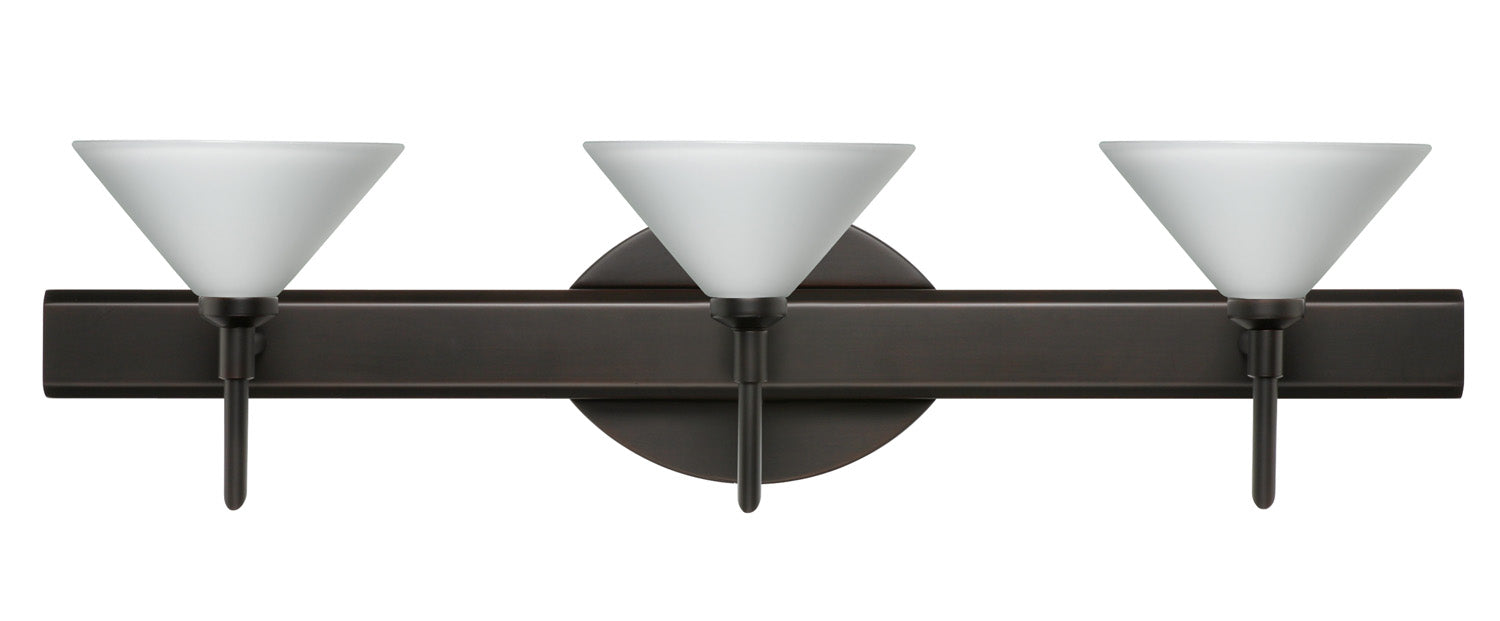 Besa 3SW-117607-BR Wall Sconce, Bronze