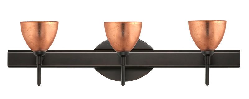 Besa 3SW-1758CF-BR Wall Sconce, Bronze