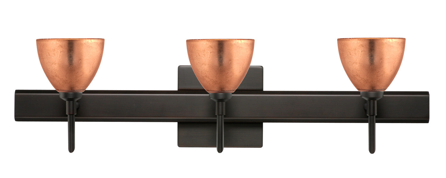 Besa 3SW-1758CF-BR-SQ Wall Sconce, Bronze