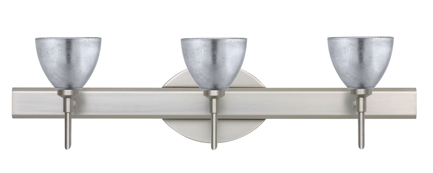 Besa 3SW-1758SF-SN Wall Sconce, Satin Nickel