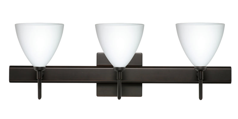 Besa 3SW-177907-BR-SQ Wall Sconce, Bronze