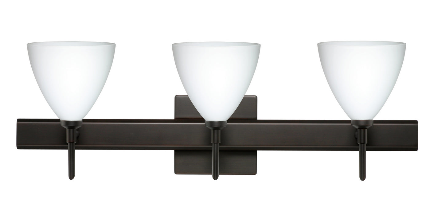Besa 3SW-177907-BR-SQ Wall Sconce, Bronze