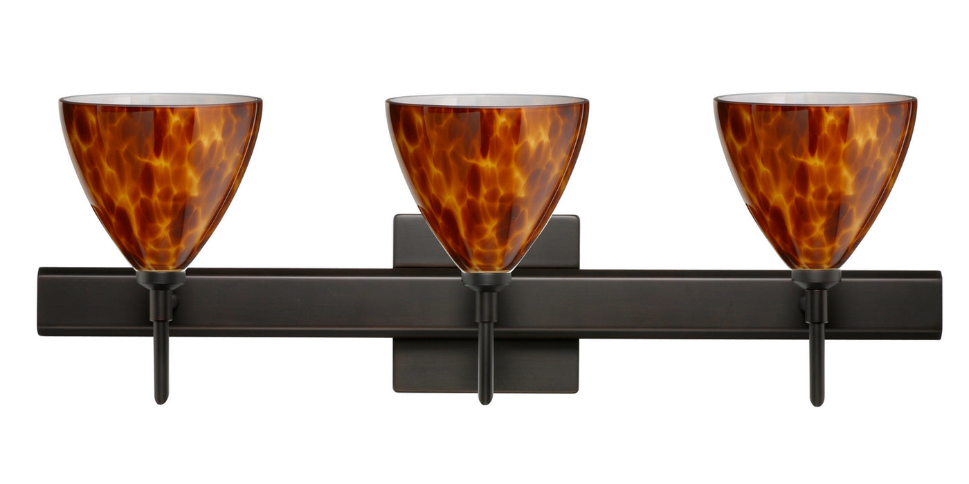 Besa 3SW-177918-BR-SQ Wall Sconce, Bronze