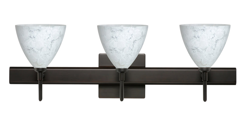 Besa 3SW-177919-BR-SQ Wall Sconce, Bronze