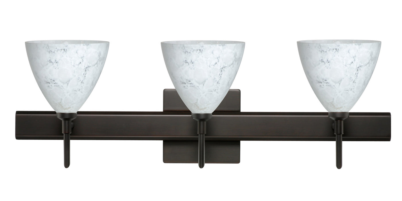 Besa 3SW-177919-BR-SQ Wall Sconce, Bronze