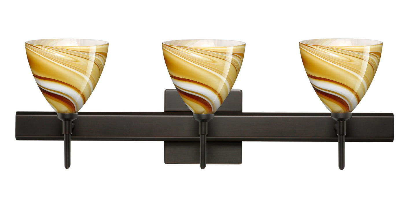 Besa 3SW-1779HN-BR-SQ Wall Sconce, Bronze