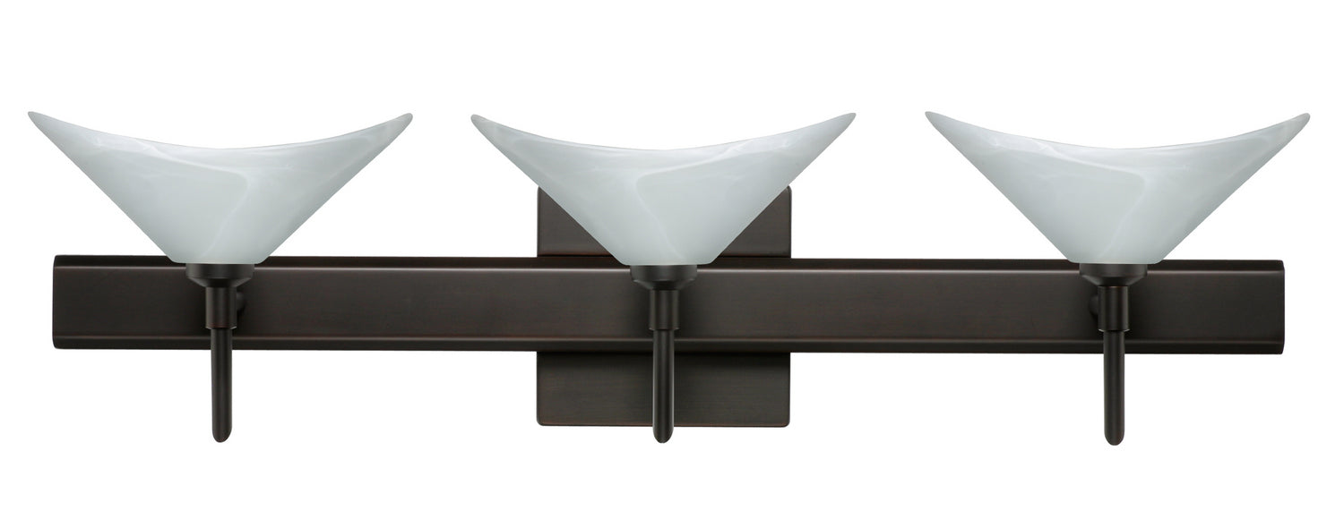 Besa 3SW-191352-BR-SQ Wall Sconce, Bronze