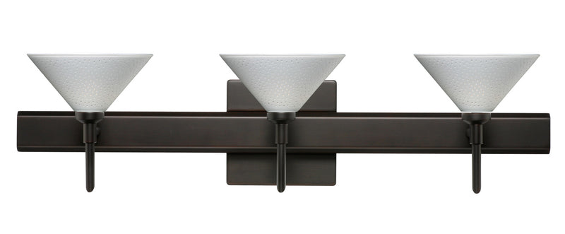 Besa 3SW-282453-BR-SQ Wall Sconce, Bronze