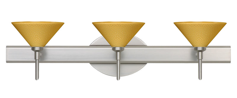 Besa 3SW-282490-SN Wall Sconce, Satin Nickel