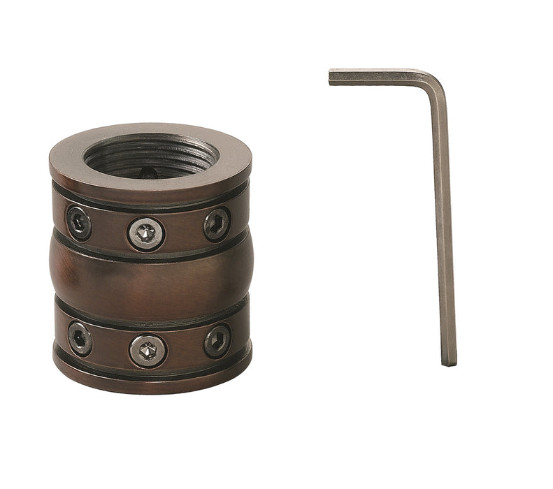Kichler 337007OBB Decorative Coupler, Oil Brushed Bronze
