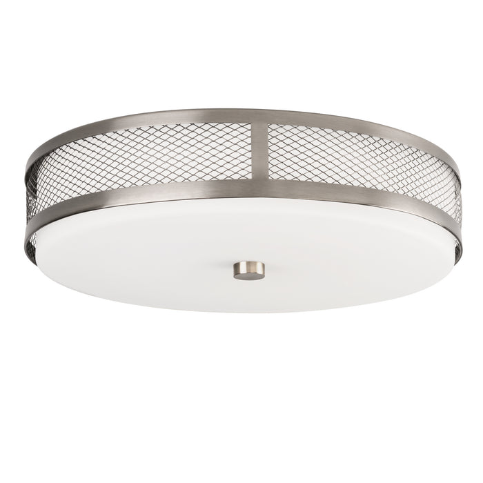 Kichler 42379NILEDR LED Flush Mount, Brushed Nickel