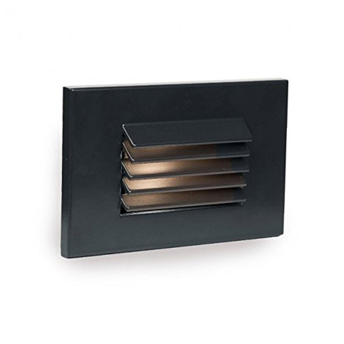 W.A.C. Lighting 4051-27BK LED Step and Wall Light, Black On Aluminum