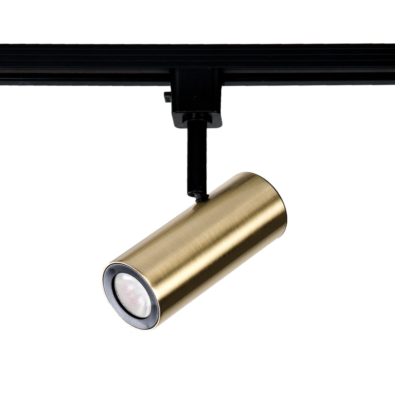 W.A.C. Lighting L-2010-930-BR LED Track Head, Brushed Brass
