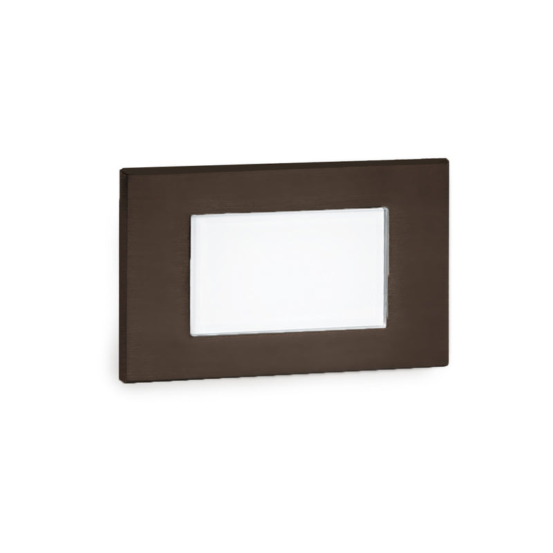 W.A.C. Lighting WL-LED130F-AM-BZ LED Step and Wall Light, Bronze On Aluminum
