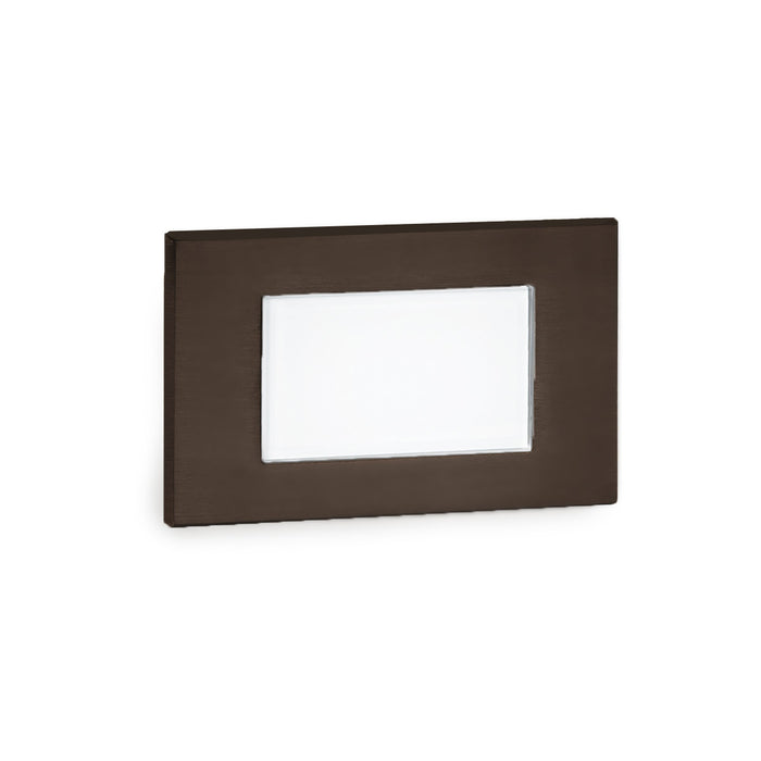 W.A.C. Lighting WL-LED130F-C-BZ LED Step and Wall Light, Bronze On Aluminum