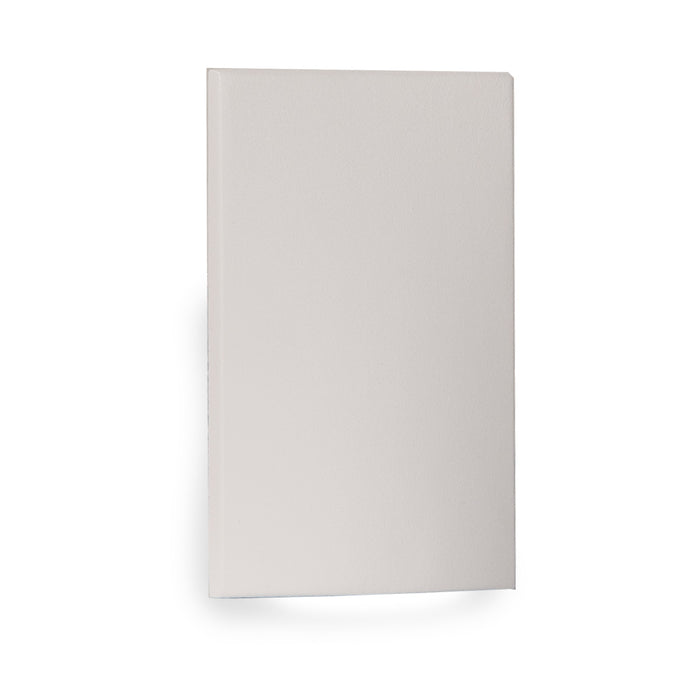 W.A.C. Lighting WL-LED210F-AM-WT LED Step and Wall Light, White On Aluminum
