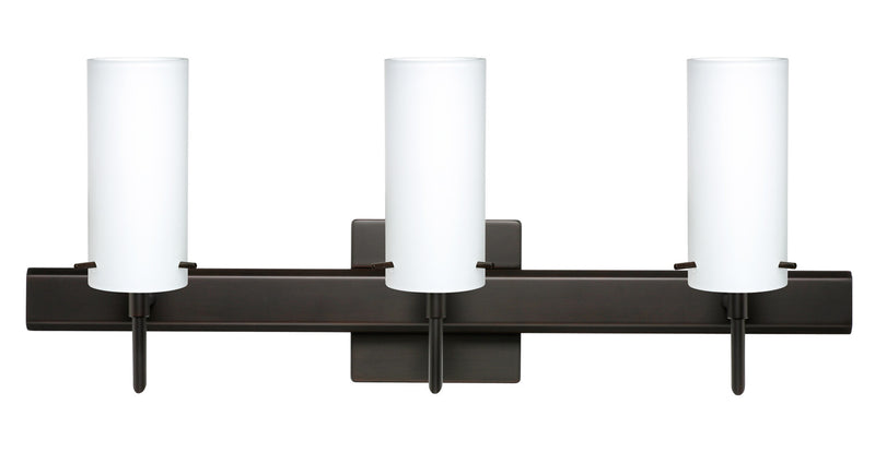 Besa 3SW-440307-BR-SQ Wall Sconce, Bronze