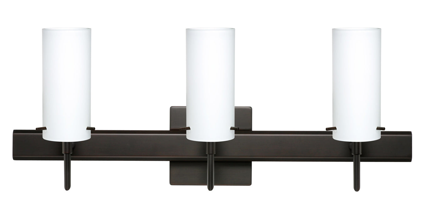 Besa 3SW-440307-BR-SQ Wall Sconce, Bronze