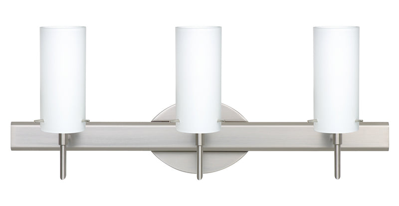 Besa 3SW-440307-SN Wall Sconce, Satin Nickel