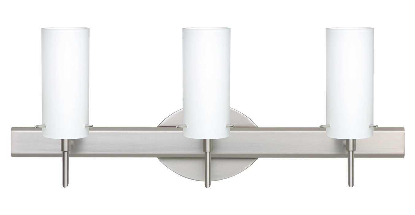 Besa 3SW-440307-SN Wall Sconce, Satin Nickel