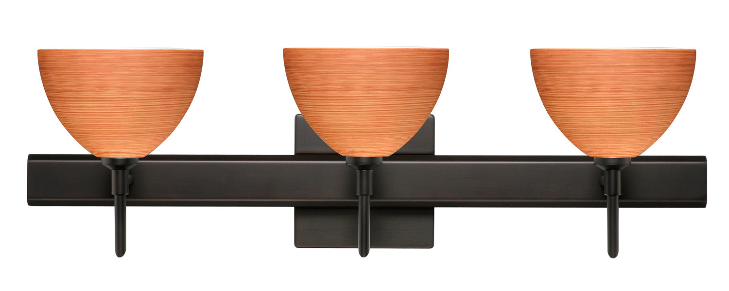 Besa 3SW-4679CH-BR-SQ Wall Sconce, Bronze