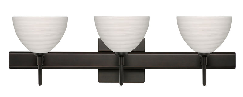 Besa 3SW-4679KR-BR-SQ Wall Sconce, Bronze