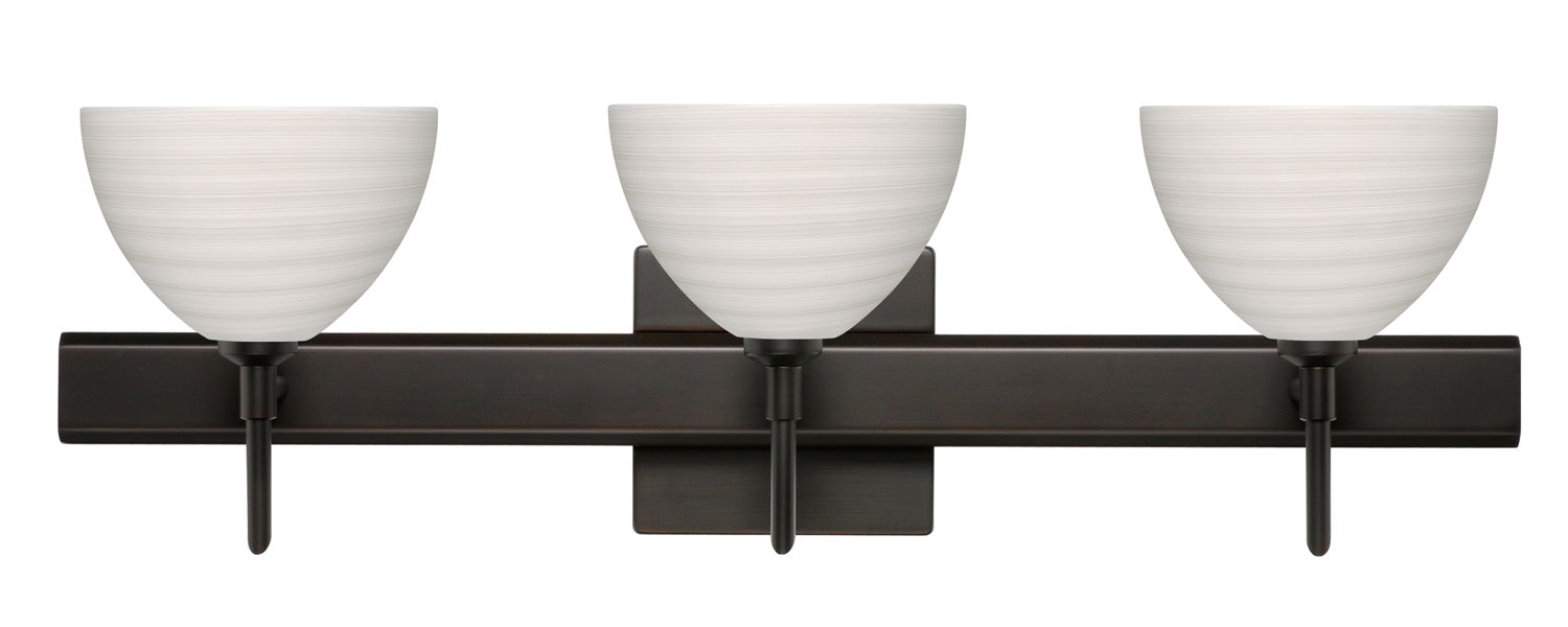 Besa 3SW-4679KR-BR-SQ Wall Sconce, Bronze