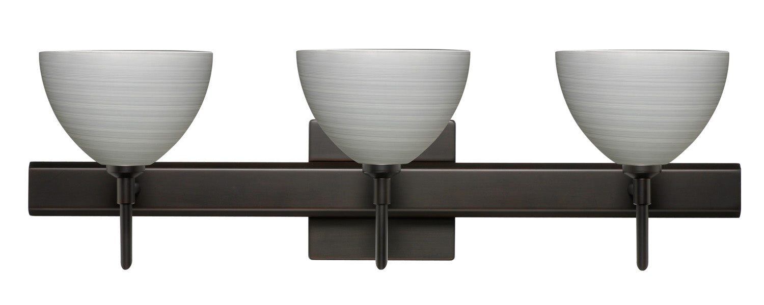 Besa 3SW-4679TN-BR-SQ Wall Sconce, Bronze