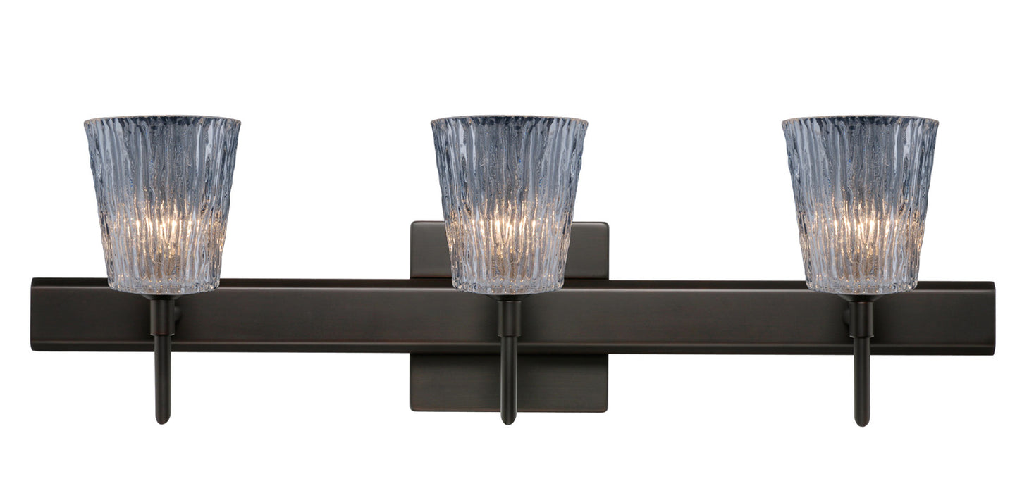 Besa 3SW-512500-BR-SQ Wall Sconce, Bronze