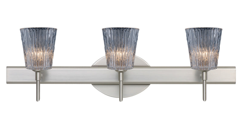 Besa 3SW-512500-SN Wall Sconce, Satin Nickel