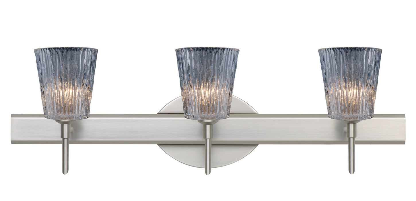 Besa 3SW-512500-SN Wall Sconce, Satin Nickel