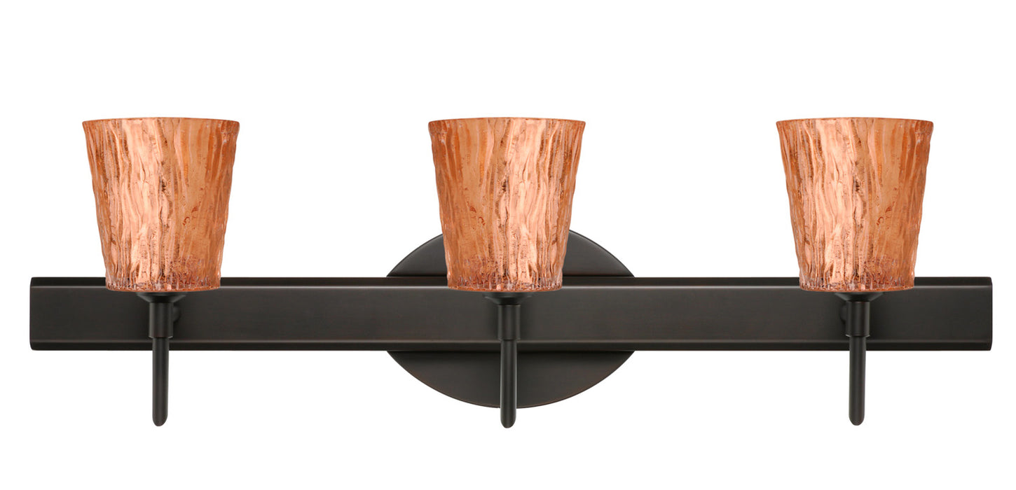 Besa 3SW-5125CF-BR Wall Sconce, Bronze