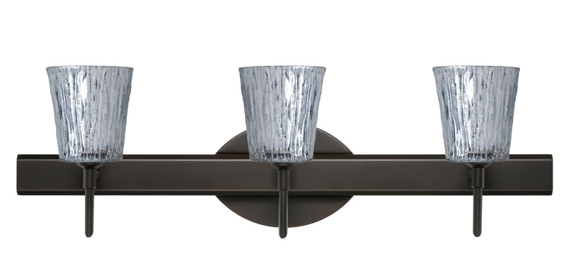 Besa 3SW-5125SF-BR Wall Sconce, Bronze
