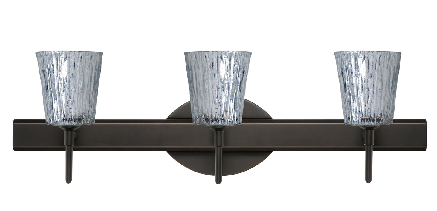 Besa 3SW-5125SF-BR Wall Sconce, Bronze