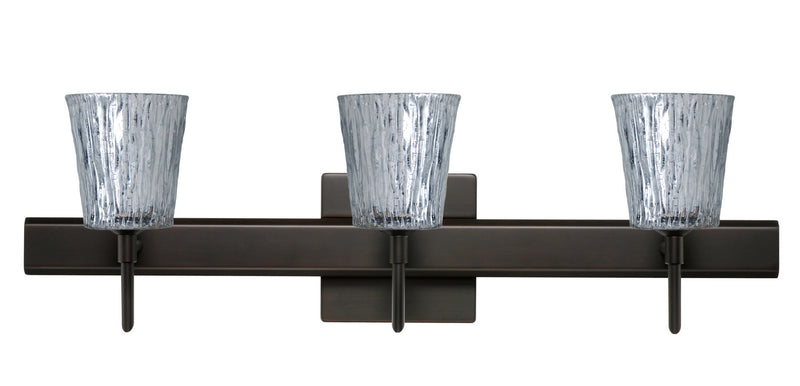 Besa 3SW-5125SF-BR-SQ Wall Sconce, Bronze