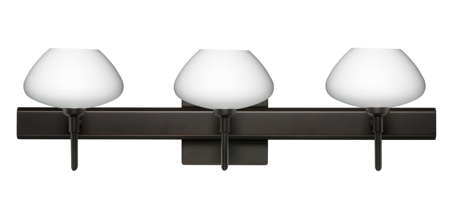 Besa 3SW-541007-BR-SQ Wall Sconce, Bronze