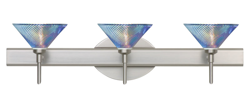 Besa 3SW-550493-SN Wall Sconce, Satin Nickel
