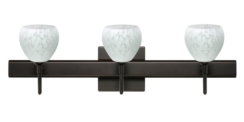 Besa 3SW-560519-BR-SQ Wall Sconce, Bronze