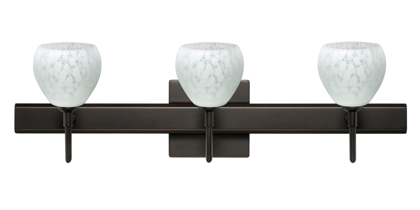 Besa 3SW-560519-BR-SQ Wall Sconce, Bronze