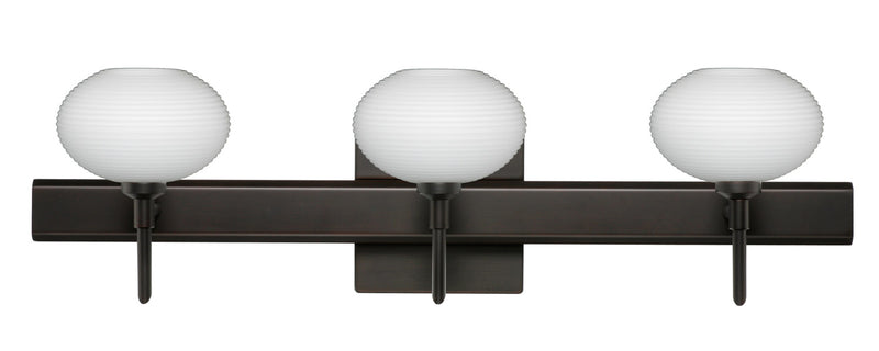 Besa 3SW-561207-BR-SQ Wall Sconce, Bronze
