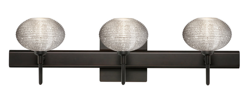 Besa 3SW-5612GL-BR-SQ Wall Sconce, Bronze