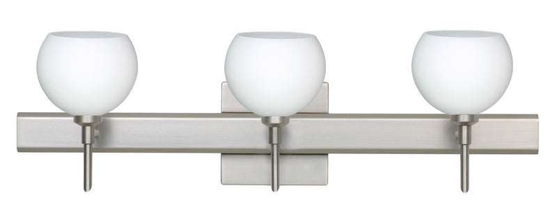 Besa 3SW-565807-SN-SQ Wall Sconce, Satin Nickel